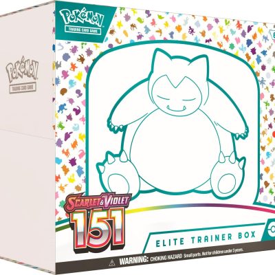 Pokémon TCG: Scarlet
& Violet-157 Elite
Trainer Box