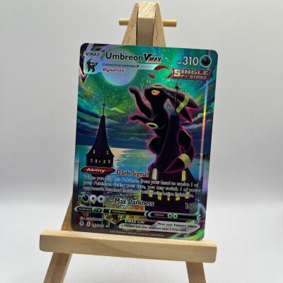 UMBREON VMAX
(ALTERNATE ART SECRET)
SWSHO7: EVOLVING
SKIES