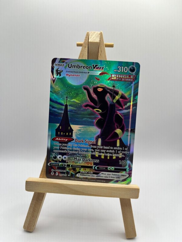 UMBREON VMAX
(ALTERNATE ART SECRET)
SWSHO7: EVOLVING
SKIES