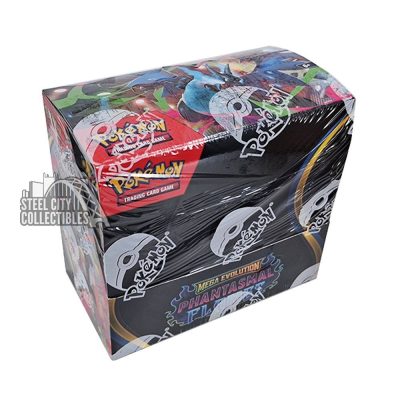 Pokemon Mega
Evolution ME2
Phantasmal Flames Booster Box