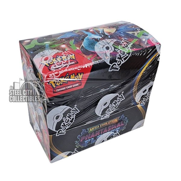 Pokemon Mega
Evolution ME2
Phantasmal Flames Booster Box