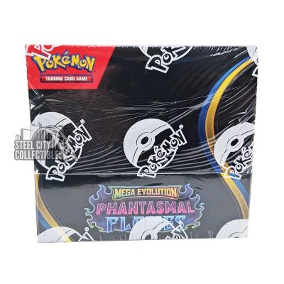 Pokemon Mega
Evolution ME2
Phantasmal Flames Booster Box