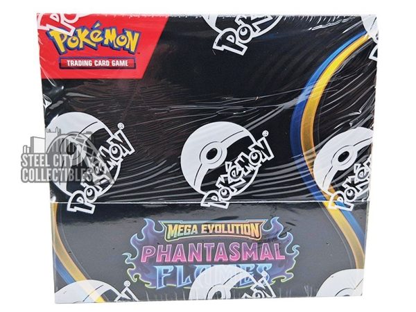 Pokemon Mega
Evolution ME2
Phantasmal Flames Booster Box