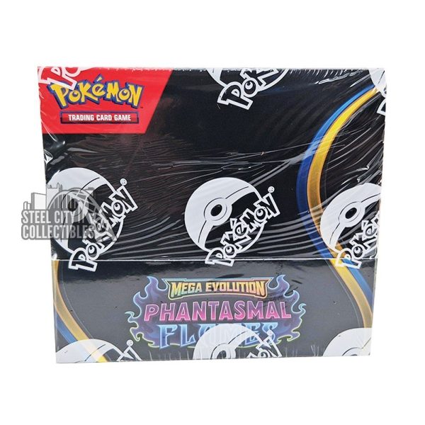 Pokemon Mega
Evolution ME2
Phantasmal Flames Booster Box