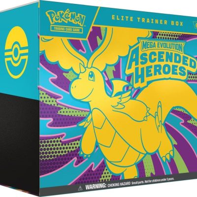 Ascended Heroes Elite
Trainer Box ME:
Ascended Heroes (ASC)
