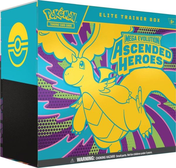 Ascended Heroes Elite
Trainer Box ME:
Ascended Heroes (ASC)