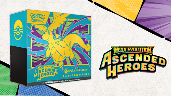 Pokémon TCG: Mega Evolution—Ascended Heroes Pokémon Center Elite Trainer Box