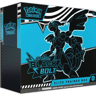 Black Bolt Elite
Trainer Box
Pokemon TCGL Code