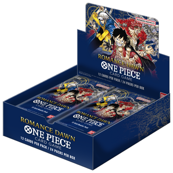 ONE PIECE CARD
GAME [OP-01]
Romance Dawn
Booster Box
(English)