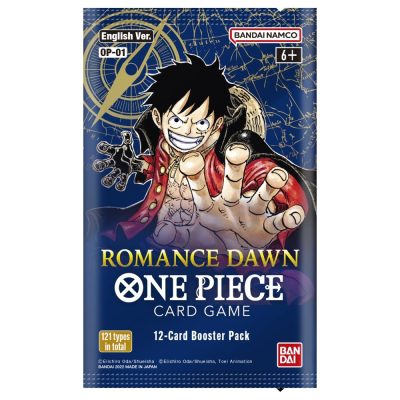 ONE PIECE CARD
GAME [OP-01]
Romance Dawn
Booster Box
(English)