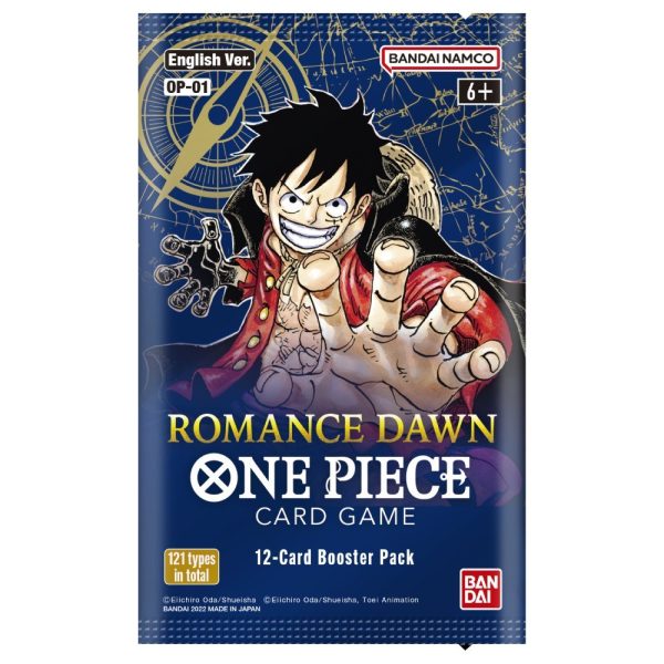ONE PIECE CARD
GAME [OP-01]
Romance Dawn
Booster Box
(English)
