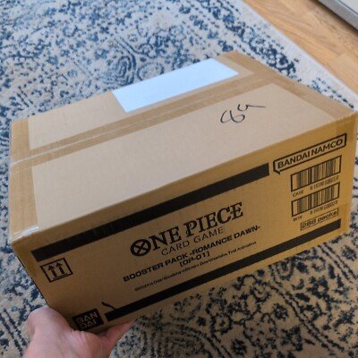 21921.jpg One Piece OPO1 Booster Box Case (Sealed) Romance
Dawn (English/White Bottom)