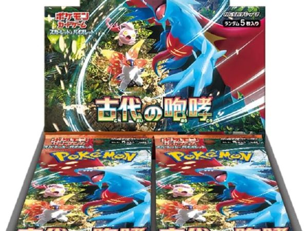 Pokémon Card Game Scarlet & Violet Expansion Pack – Ancient Roar Box