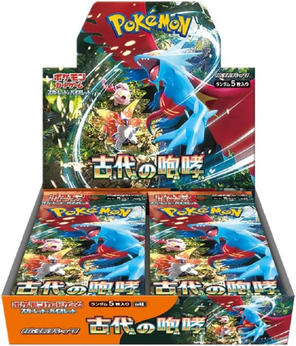 Pokémon Card Game Scarlet & Violet Expansion Pack – Ancient Roar Box