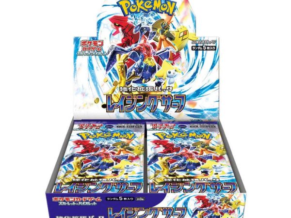 Pokémon Card Game Scarlet & Violet Expansion Pack – Raging Surf Box