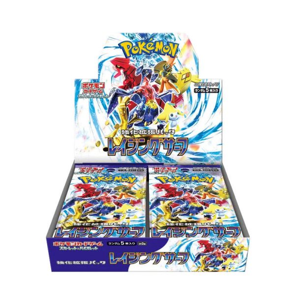 Pokémon Card Game Scarlet & Violet Expansion Pack – Raging Surf Box