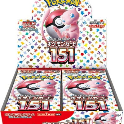 IMG_5073.png Pokemon Card Game Scarlet & Violet Enhanced Expansion Pack ” Pokemon Card 151″ Box – Pokemon Card Japanese