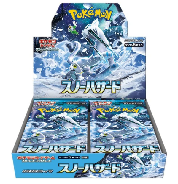 Pokémon Card Game Scarlet & Violet Expansion Pack – Snow Hazard Box