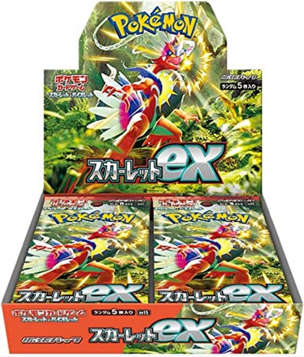 Pokémon Card Game Scarlet & Violet Expansion Pack – Scarlet ex Box