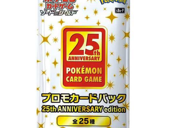 [1 Pack]Pokémon Card Game Sword & Shield Promo Card Pack 25th Anniversary edition – Pokemon TCG Japanese