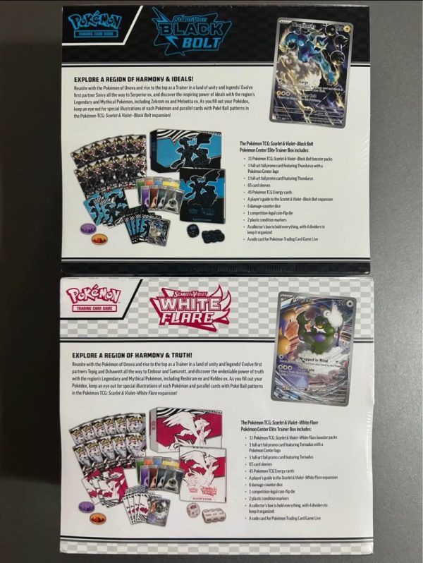 White flare & Black bolt etbs