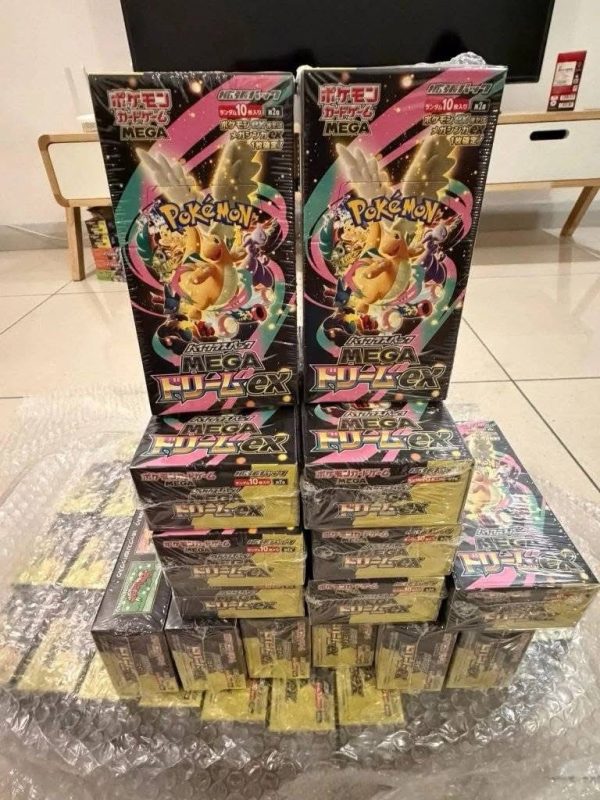 Mega Dreams ex booster boxes