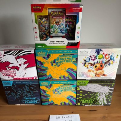 Factory sealed and authentic etbs