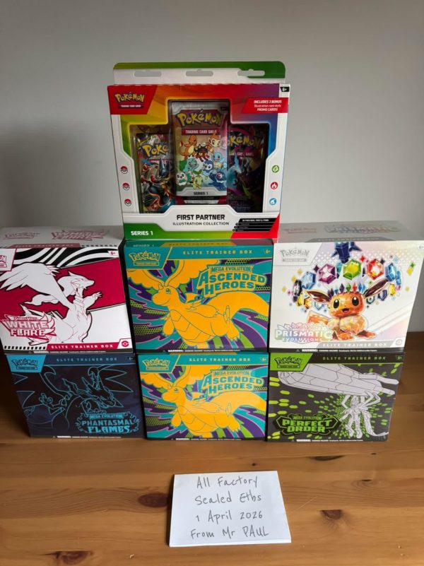 Factory sealed and authentic etbs